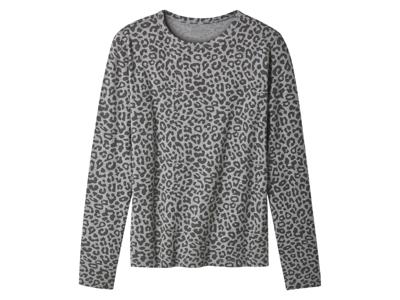 esmara Dames shirt (Zwart/grijs, S (36/38))