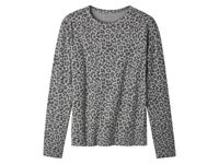 esmara Dames shirt (Zwart/grijs, S (36/38))