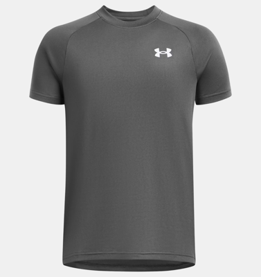 Under Armour Tech 2.0 T-Shirt Kids Grijs - Maat 152 - Kleur: Grijs | Soccerfanshop