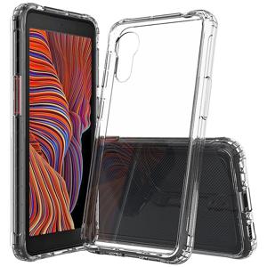 JT Berlin BackCase Pankow Clear Backcover Samsung Galaxy XCover 5 Transparant Stootbestendig, Inductieve lading