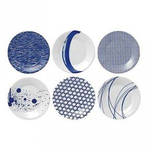 Royal Doulton Pacific Gebaksbordjes 16 cm, per 6