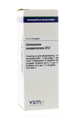 VSM Gelsemium sempervirens D12 (20 ml)