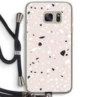 Terrazzo N°20: Samsung Galaxy S7 Transparant Hoesje met koord