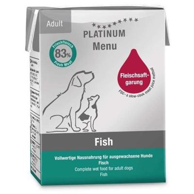 PLATINUM Menu Adult Fish - natvoer voor honden - 185g