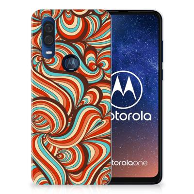 Motorola One Vision | Hoesje maken | Retro