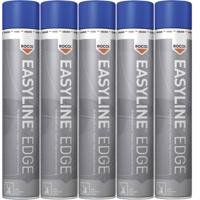 Rocol RS47003-5 Easyline EDGE lijnmarkeerverf Blauw 5 stuk(s)