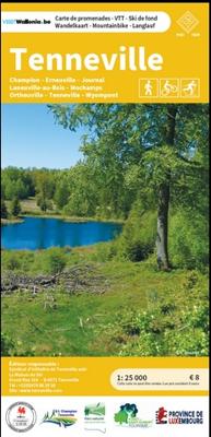Wandelkaart Tenneville | NGI - Nationaal Geografisch Instituut