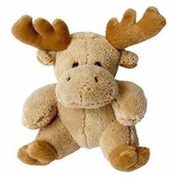 Speelgoed eland knuffel 15 cm - thumbnail