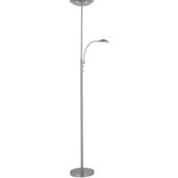 Brilliant Rosanna LED-uplight met leeslamp LED 18 W Energielabel: E (A - G) IJzer Brilliant Rosanna LED-uplight met leeslamp LED 18 W Energielabel: E (A - G) IJzer