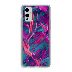 Pink Clouds: OnePlus 9 Transparant Hoesje