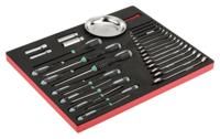 Bahco Foaminlay Fit&Go 3/3 met schroevendraaiers en sleutels - 32-delig - FF1A5028 Bahco Foaminlay Fit&Go 3/3 met schroevendraaiers en sleutels - 32-delig - FF1A5028