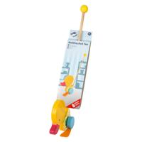 Small Foot houten duwfiguur eend tina met stok Small Foot houten duwfiguur eend tina met stok