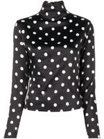 Marni Blouse met stippen - Zwart - thumbnail