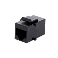 encitech 3101-8821 RJ45-connector CAT 5 2101-0115-01 Koppeling, dubbel Aantal polen 8P8C Zwart 1 stuk(s)