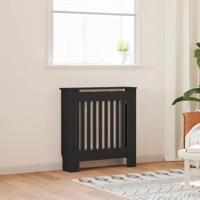 Radiatorombouw 78 cm MDF zwart