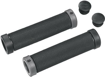 Ergotec Kraton aluminium handvatset - 130mm - zwart