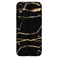 Gouden marmer: iPhone XR Tough Case