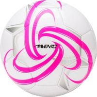 Avento Voetbal Glossy - Fluor - Wit/Roze - Maat 5 - thumbnail