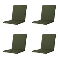 Stapelstoelkussen universeel Panama groen 97 cm x 49 cm (4 stuks) Madison - Madison