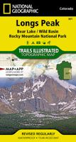 Wandelkaart 301 Longs Peak / Bear Lake / Wild Basin / Rocky Mountain NP | National Geographic