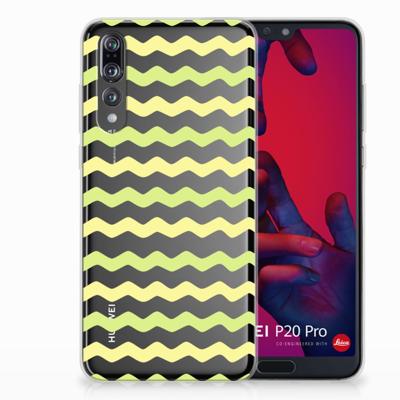 Huawei P20 Pro | TPU bumper | Waves Yellow