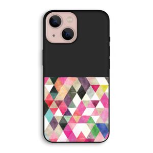 Gekleurde driehoekjes: iPhone 13 mini Biologisch afbreekbaar hoesje