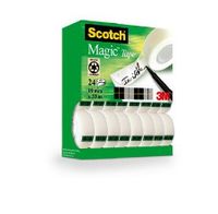Scotch plakband Scotch Magic Tape, value pack 12 + 2 rollen gratis