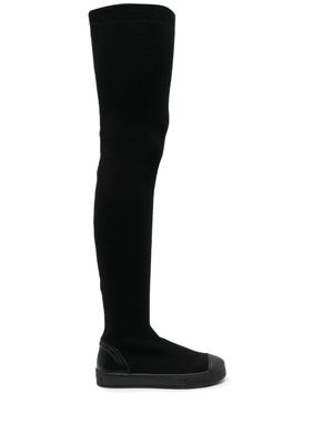 Fabiana Filippi bottes en cuir - Noir