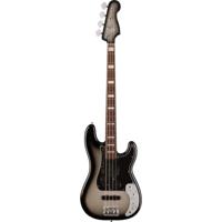 Fender Troy Sanders Precision Bass RW Silverburst elektrische basgitaar met gigbag