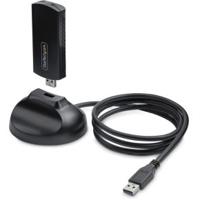 StarTech.com Wi-Fi 6E USB Adapter/Dongle, Voor Desktop/Laptop PC, Wireless NIC met Uitklapbare Anten