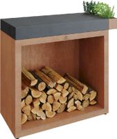 OFYR Butcher Block Storage 90 Corten - Ceramic Dark Grey - thumbnail