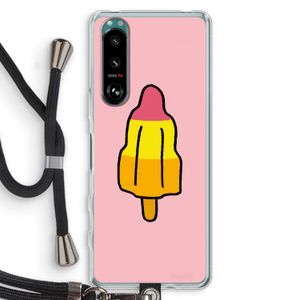 Raketijsje: Sony Xperia 5 III Transparant Hoesje met koord