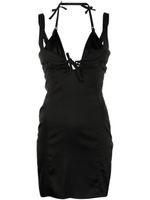 Jacquemus robe courte Ciceri à design moulant - Noir