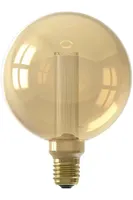 Calex Globe Led Lamp Glassfiber 3,5W dimbaar Ø125mm - Goud Calex Globe Led Lamp Glassfiber 3,5W dimbaar Ø125mm - Goud