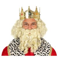 Fiestas Guirca Verkleed kroon koning/koningin - goud - voor volwassenen   - - thumbnail