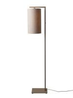 Vloerlamp Boston, zand met beige kap Ø25 x 45cm