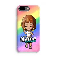 Chibi Maker vrouw: iPhone 8 Plus Tough Case