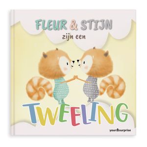 Gepersonaliseerd boek - voor Tweelingen of Drielingen - Hardcover