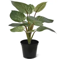 Philodendron Birkin 30 cm - Kunstplant - thumbnail