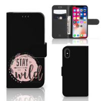 Apple iPhone X | Xs Leuk Hoesje Boho Stay Wild