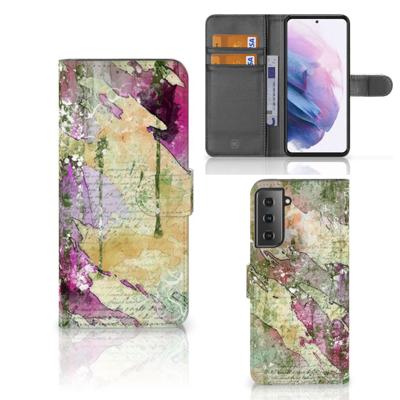 Hoesje Samsung Galaxy S21 Plus Letter Painting Hoesje Samsung Galaxy S21 Plus Letter Painting