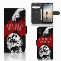 Huawei P20 Lite Portemonnee Hoesje Zombie Blood