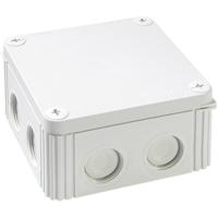 Wiska COMBI IND 607/leer Aftakkast (l x b x h) 110 x 110 x 57 mm Lichtgrijs IP66/IP67 1 stuk(s) - thumbnail