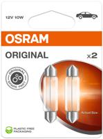 OSRAM soffittelampje soff.lamp 12v 10w 2st.sb base sv 8.5-8
