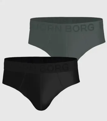 2-pak sports Heren heup slips - Mesh brief sport