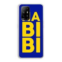 Habibi Blue: Oppo A95 5G Transparant Hoesje