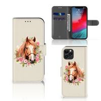 Telefoonhoesje met Pasjes voor Samsung Galaxy M54 Paard - thumbnail