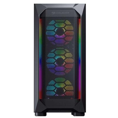 ATX Semi-toren doos Cougar MX410 Mesh-G Zwart ATX Semi-toren doos Cougar MX410 Mesh-G Zwart
