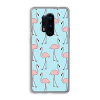 Anything Flamingoes: OnePlus 8 Pro Transparant Hoesje