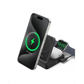 Anker B2557311 oplader voor mobiele apparatuur Hoofdtelefoons, Headset, Smartphone, Smartwatch Zwart